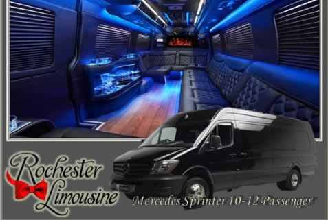 Mercedes Sprinter 10-12 Passenger